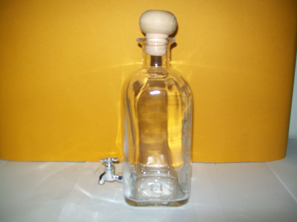 bottiglia litri 1 con rubinetto