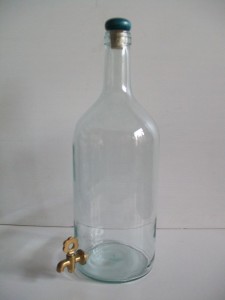 bottiglia litri 2 con rubinetto