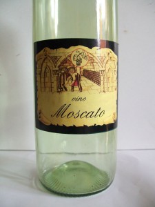 Etichetta adesiva Moscato.