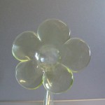 Fiore di vetro.
