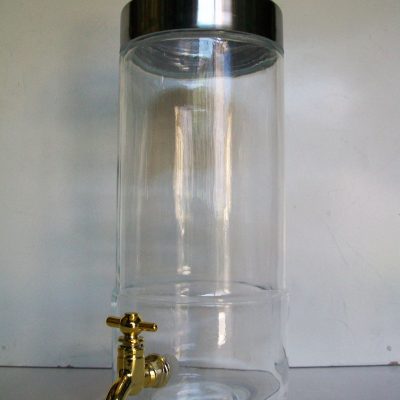 Contenitore vetro 1500 ml rubinetto.
